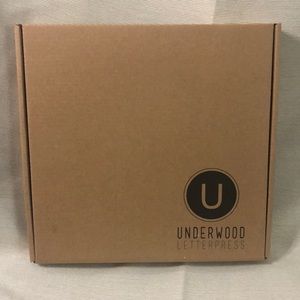 Underwood Letterpress Felt Letterboard-Causebox